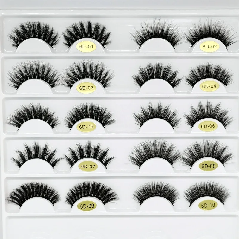 

2022 New Style Handmade 9 Pairs Exaggerated Thick Natural Slender Multi-Layer Three-Dimensional False Eyelashes FactorySale