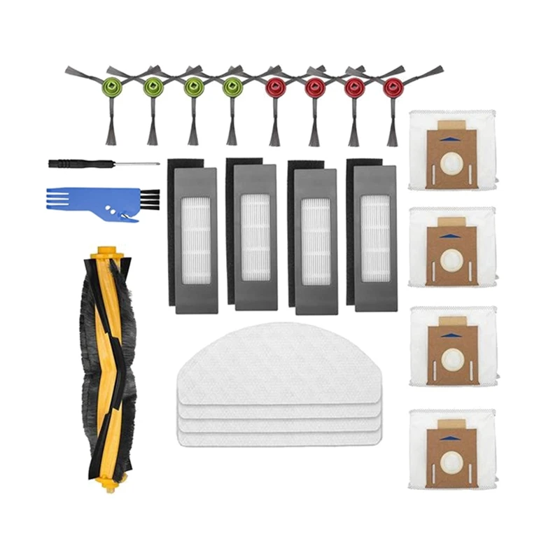 

Accessory Kit Replacement For Ecovacs DEEBOT OZMO T8 AIVI T8 Max T8 Series Robot Vacuum Cleaner Parts