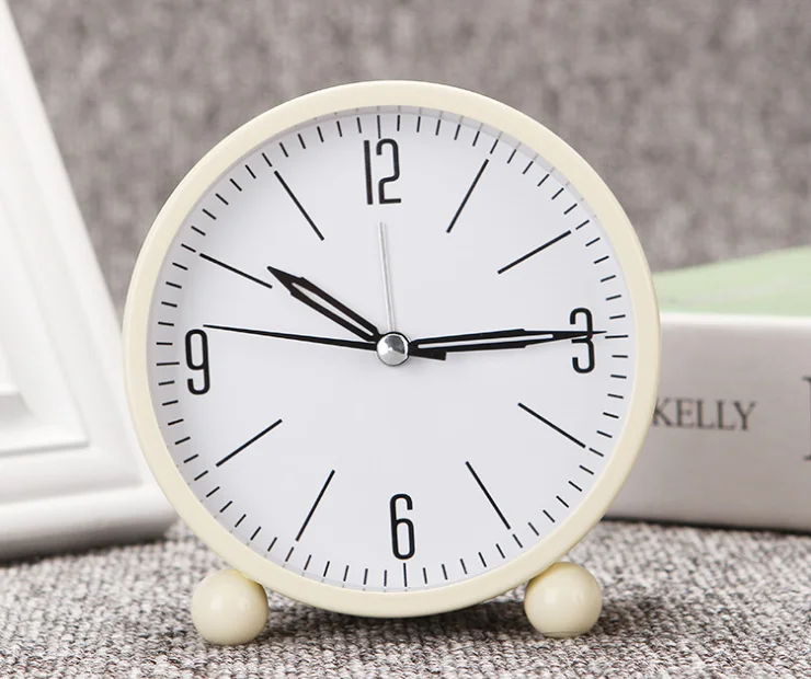 

Mute Simple Metal Alarm Clock For Bedroom Weather Station Color Digital Clock Sveglia Con Proiezione Night Light Table OO50AC
