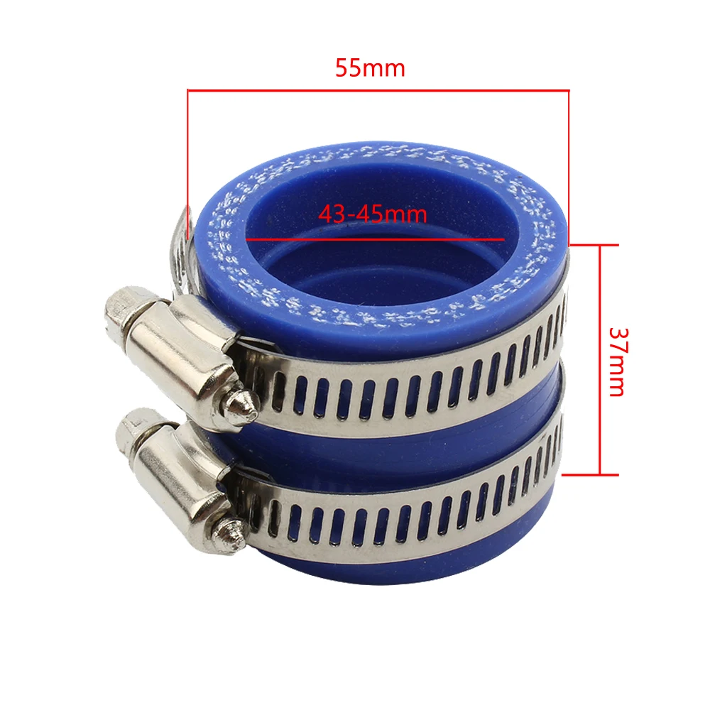 

Интерфейс адаптера карбюратора мотоцикла, резиновая впускная труба, впускная труба для Koso KSR OKO Keihin Maikuni PE TM PZ 33 35 40 45 мм