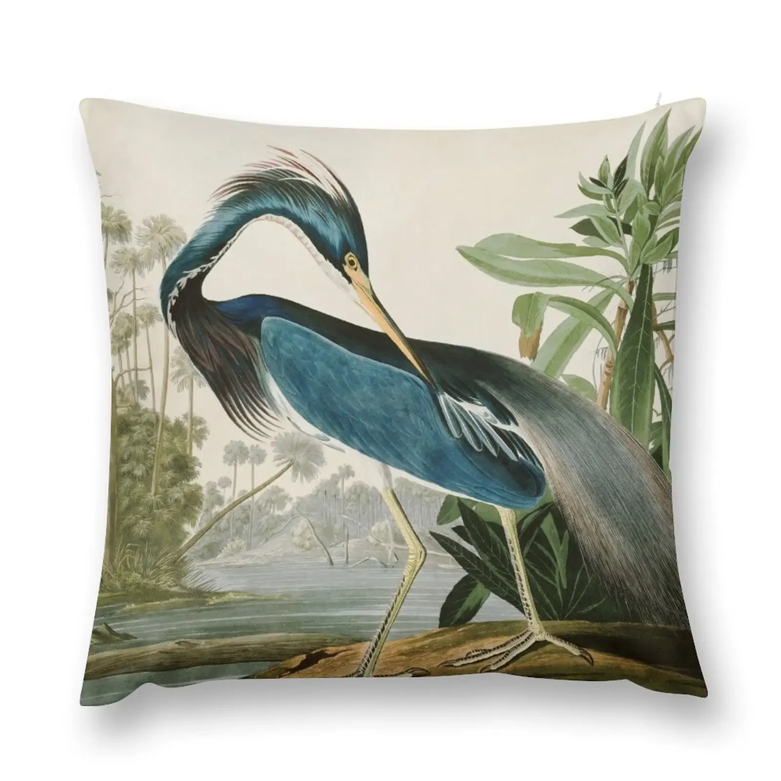 Луизиана Герн Джона Джеймса Одюбона наволочка роскошная подушка детская