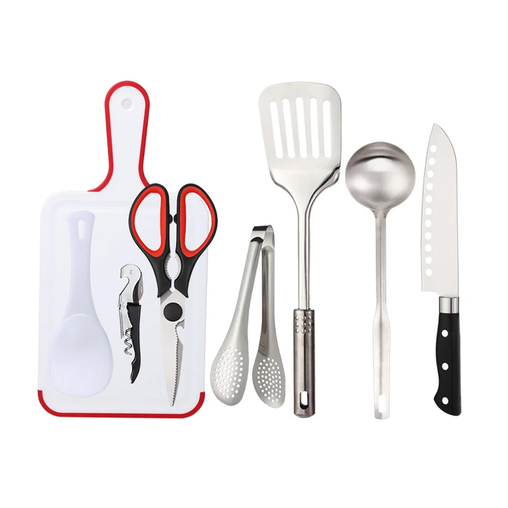 

1 Set of Camping Cooking Tool Set Camping Cookware Outdoor Camping Gear