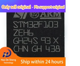 

STM MCU STM32F103ZEH6 BGA144 новая Оригинальная фотография