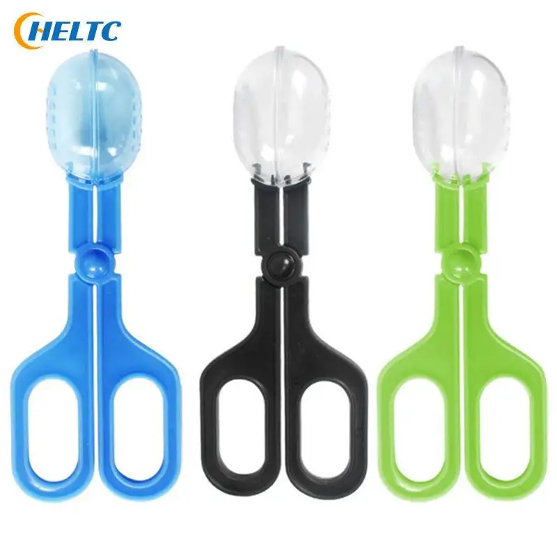 

Ножницы портативные прозрачные для ловли насекомых, пинцет для комнатных и уличных детей, для аквариума, насекомых, точечные щипцы, биологические принадлежности