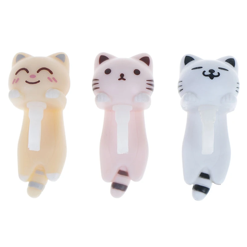 

Cute Cat Anti Dust Plug 3.5mm Mobile Phone Earphone Jack Dust Plug Phone Accessories For Smart Phone 3 Colors phone accessories