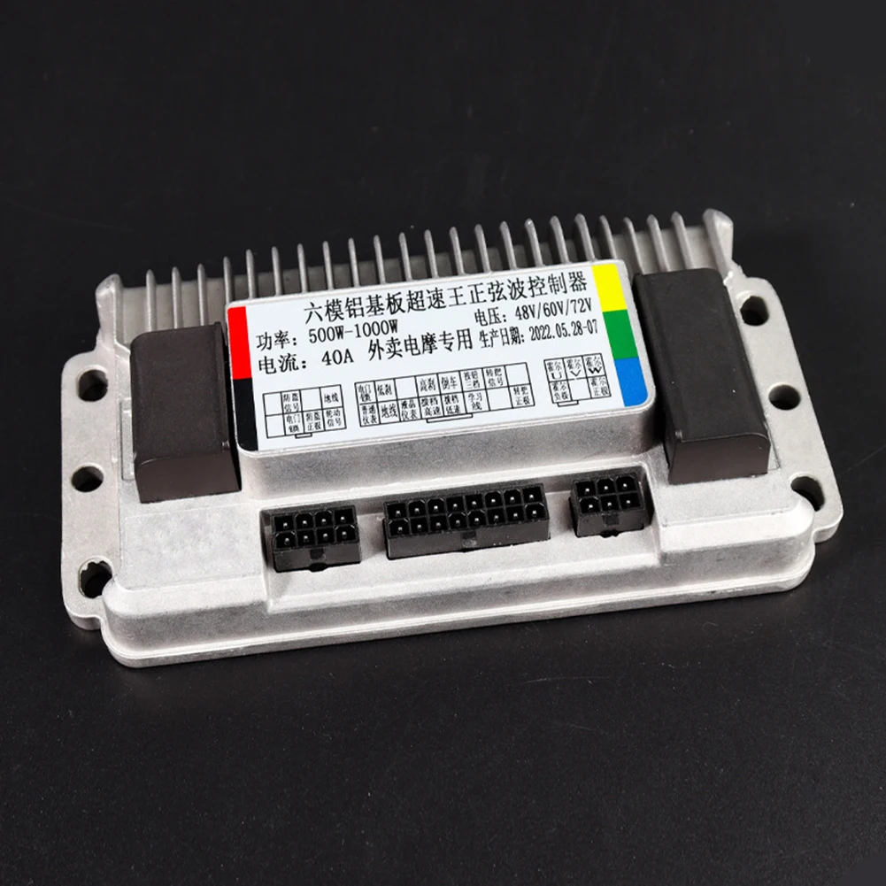 

Sine Wave Electric Motorcycle Universal 48V60V/72V 40A Drive Controller For 500W-1000W Motor Drive Controller Cycling Parts
