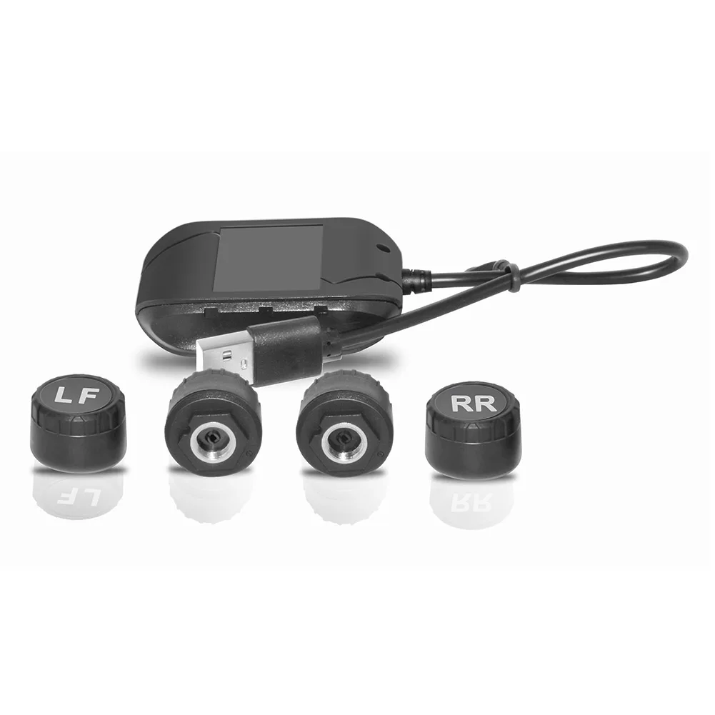 

Car TPMS USB Tire Pressure Monitor System External Sensors For On-Board System Car Accessories Tire Pressure Detector