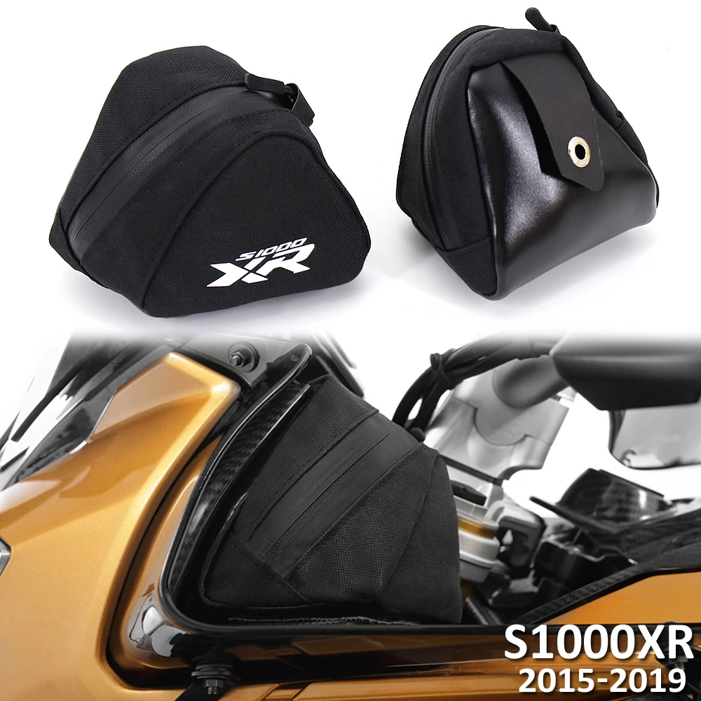 

S 1000 XR 2015 2016 2017 2018 2019 Motorcycle Wind Deflector Bag Pockets Waterproof Tool Placement Bags FOR BMW S1000XR