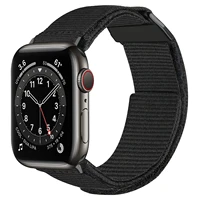braided solo loop for apple watch band 45mm 44mm 42mm 41mm 40mm 38mm nylon elastic belt bracelet iwatch serie 7 3 4 5 se 6 strap