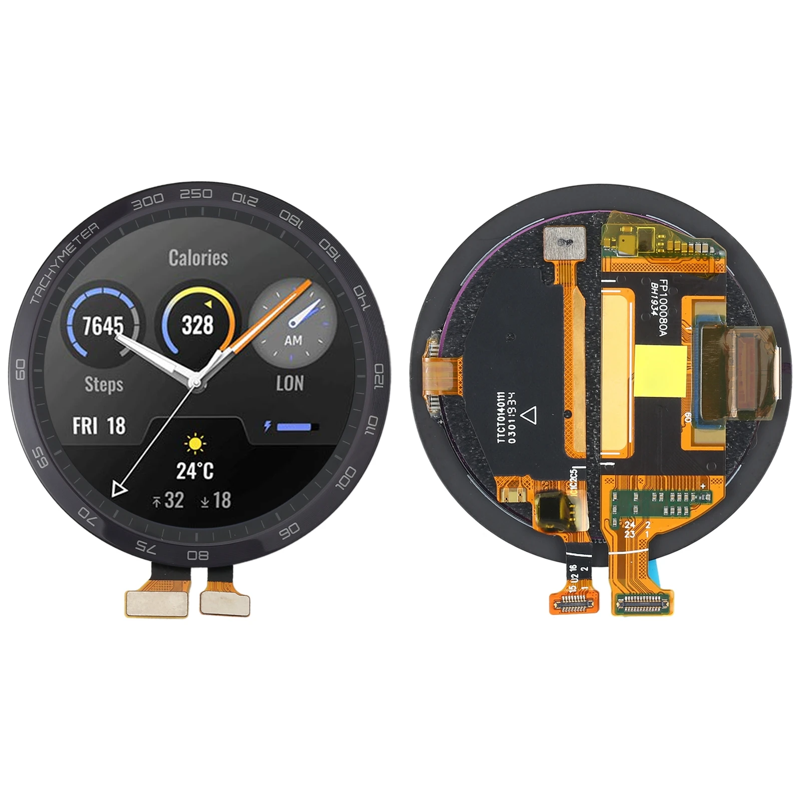 ЖК-экран и дигитайзер в сборе для Honor Magic Watch 2 46 мм MNS-B19