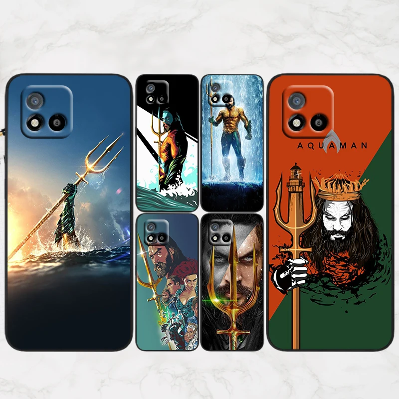 

Justice League Aquaman Hero For OPPO Realme V11 X3 X50 Q5i GT GT2 Neo2 Neo3 C21Y C3 9 9i 8 8i 7i Pro Master Black Phone Case