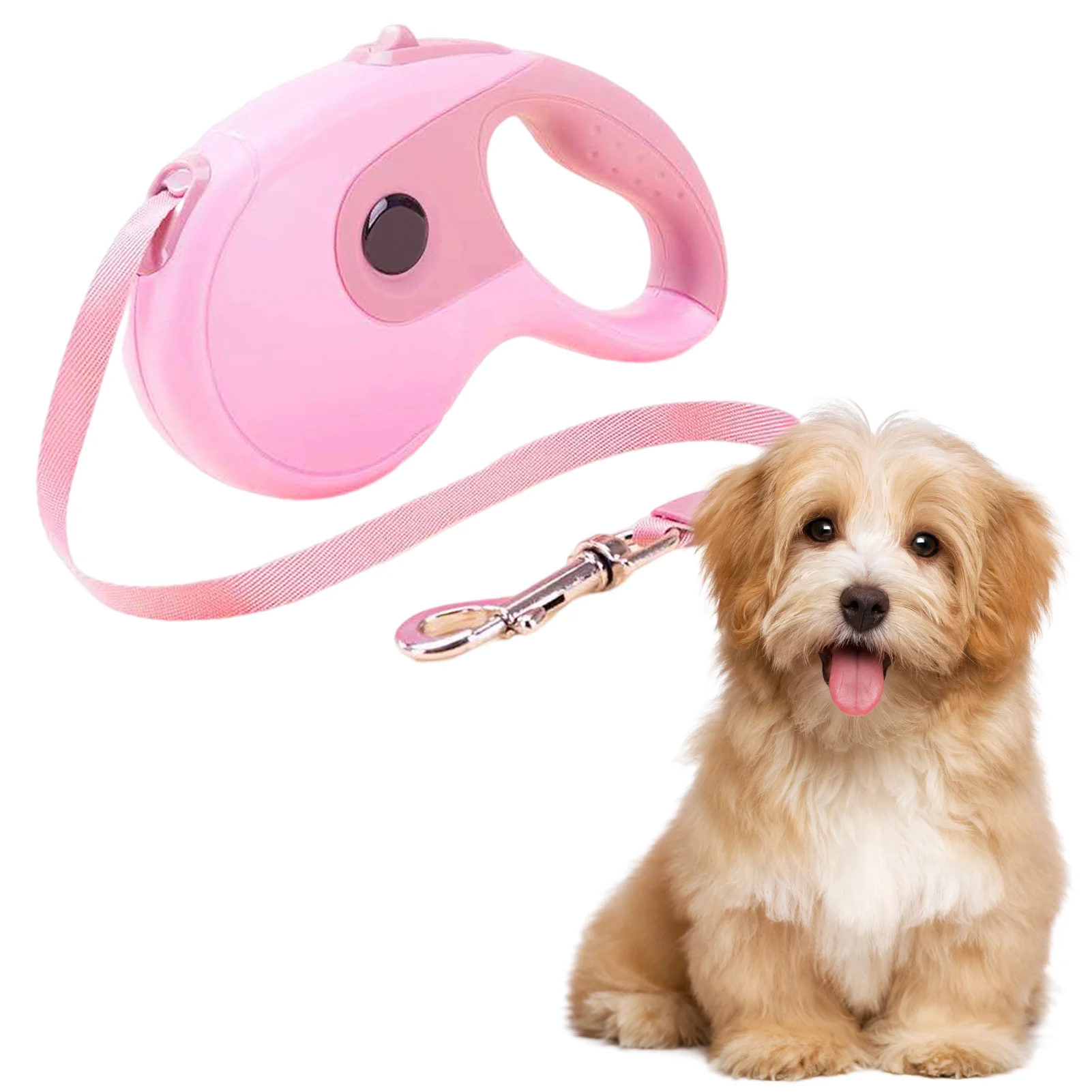 

Retractable Automatic Dog Leash for Small Medium Dogs Cats Rope Walking Training with Non-Slip Handle Safe Brake System Supplies