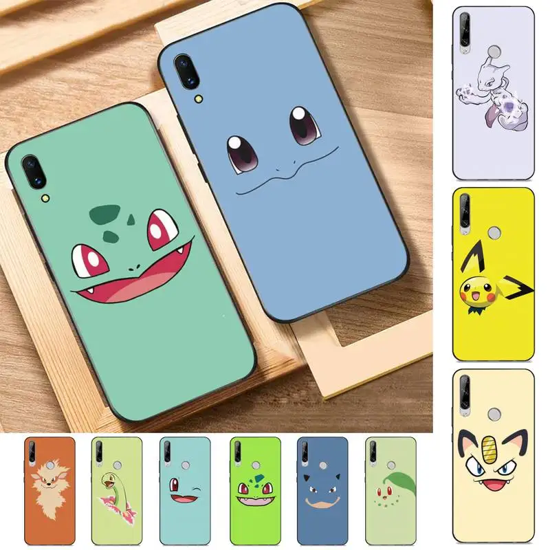 

BANDAI pokemon Phone Case for Huawei Y 6 9 7 5 8s prime 2019 2018 enjoy 7 plus