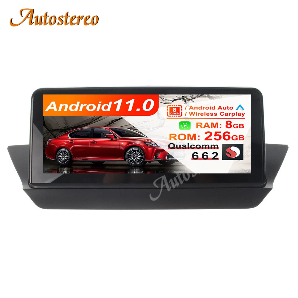 Автомобильный мультимедийный проигрыватель для BMW X1 E84 256-2015 Android 11 2009 ГБ + 8 Гб |