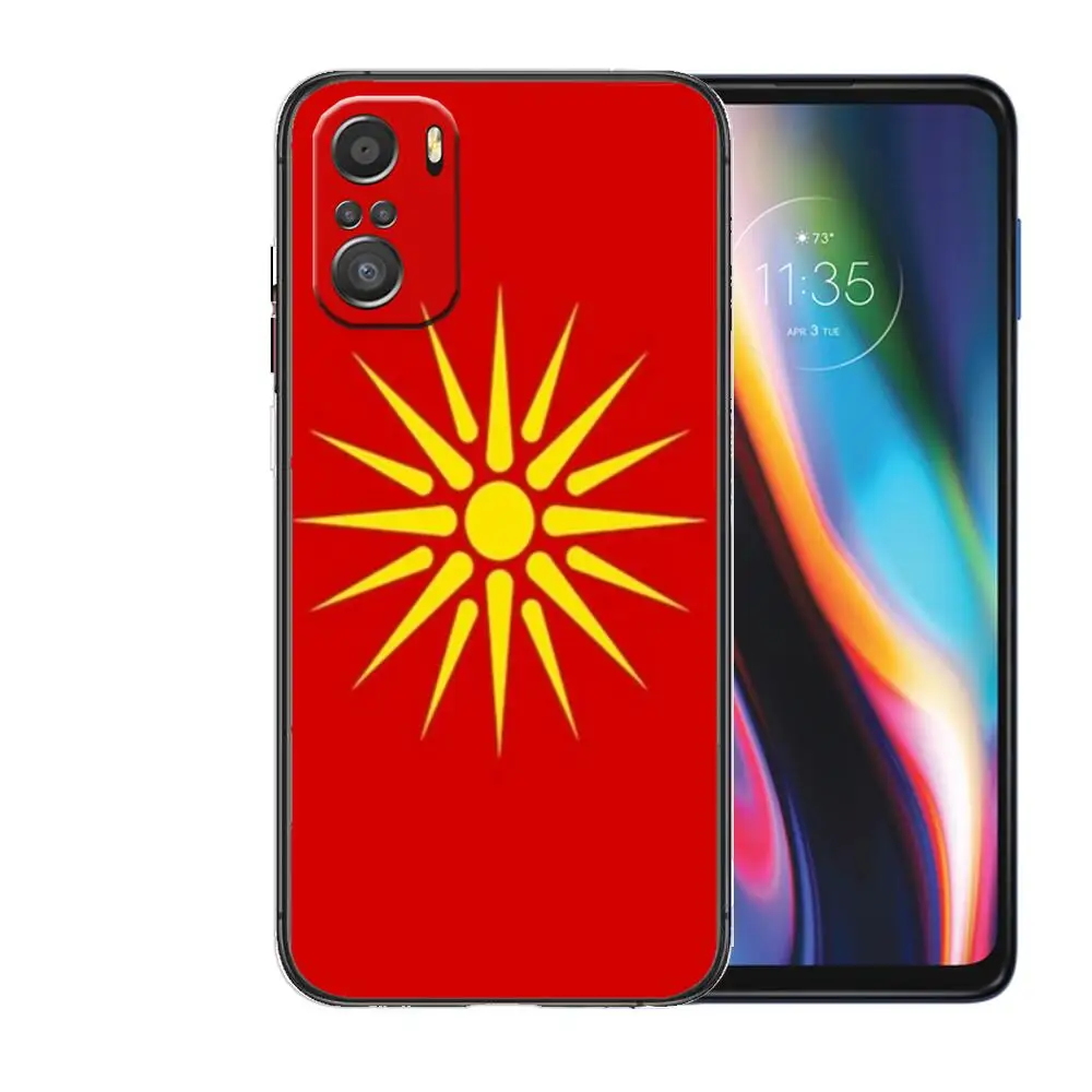 Фото Чехол для телефона с флагом Македонии для xiaomi mi 11 Lite pro Ultra 10s 9 8 MIX 4 FOLD 10T №3