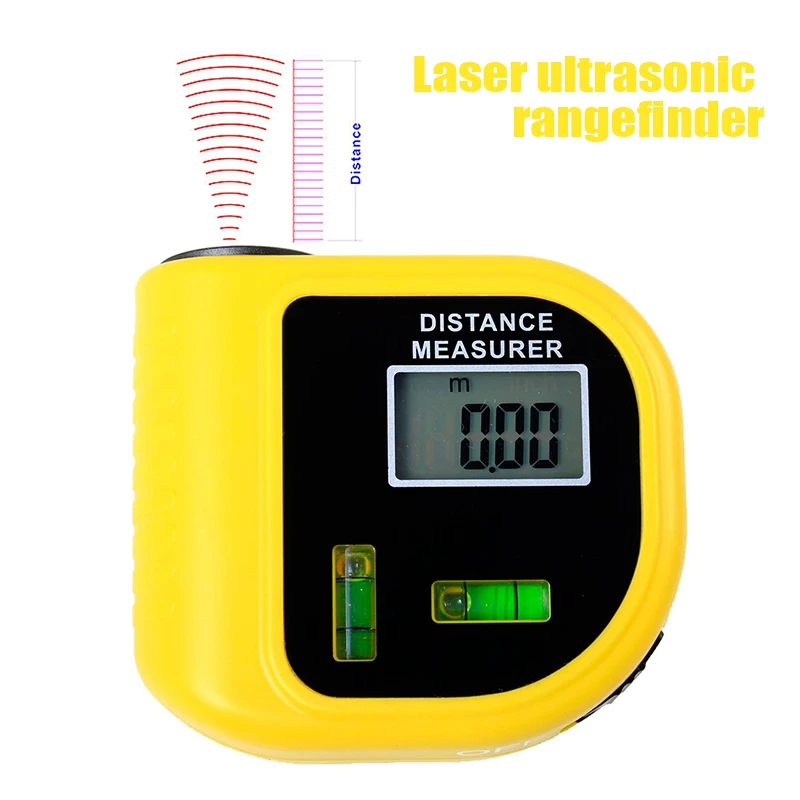 

CP-3010 Rangefinder Ultrasonic Instruments And Meters Level Distance Laser Machine Tranas Measuring Ruler Tools Range Finder