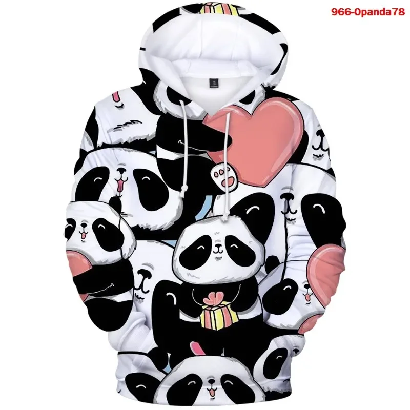 

New Chinese Panda 3D Hoodie Kids Sweatshirt Pattert Cute Pullovers Fashion Spring Autumn Clothes Men/Women's Hoodies Tracksuit