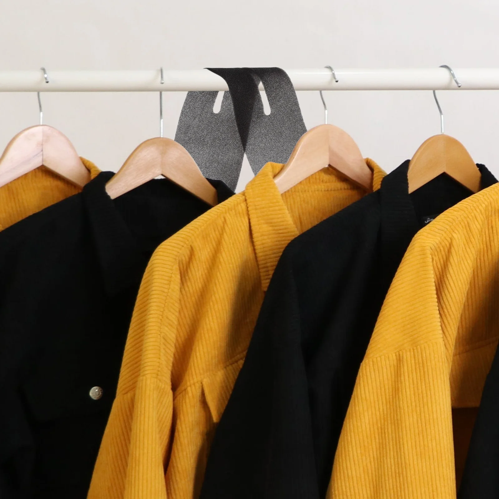 Вешалки Экономия места Губка Чехол Костюм Защитные аксессуары Ручки Черные