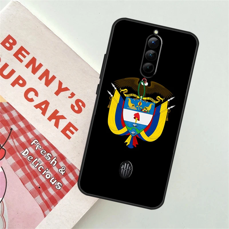 Чехол-бампер для телефона с флагом Колумбии