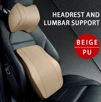 car neck headrest pillow rest head support cushion car breathable memory foam slow rebound guard auto lumbar pillow universal