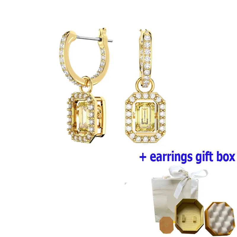 

Fashionabl2022 High Quality Women's Earring Jewelry Gema Collection Earrings for Holiday Gifts, Free Shipping, Delivery Gift Box