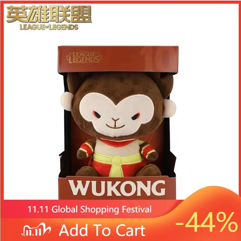 

Женская коллекция 100% оригинальная плюшевая кукла League of Legends LOL WUKONG