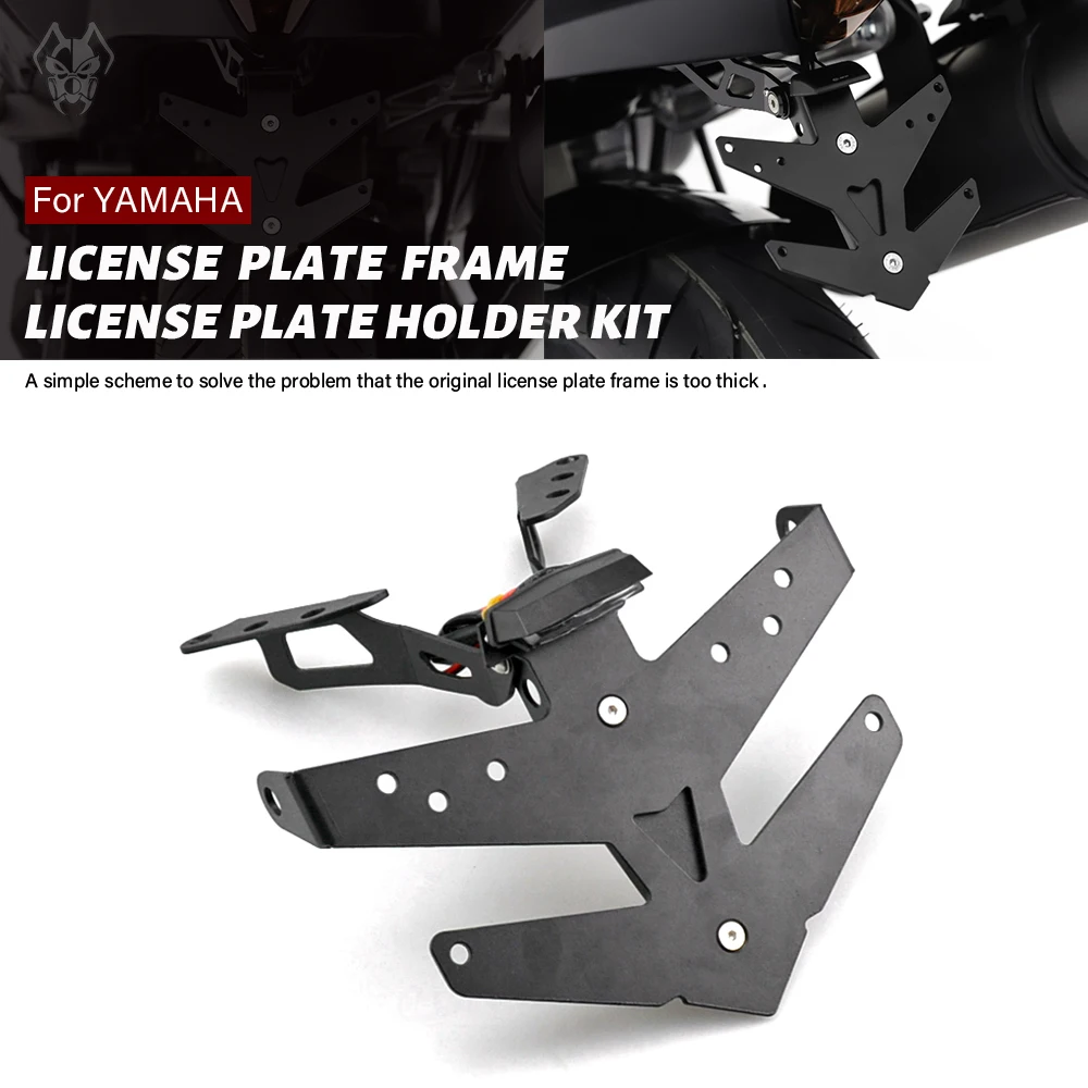 

MTKRACING For YAMAHA TMAX560 TMAX 560 T-max560 2022-2023 Tail Tidy Fender Rear Support License Plate Frame Rear Card
