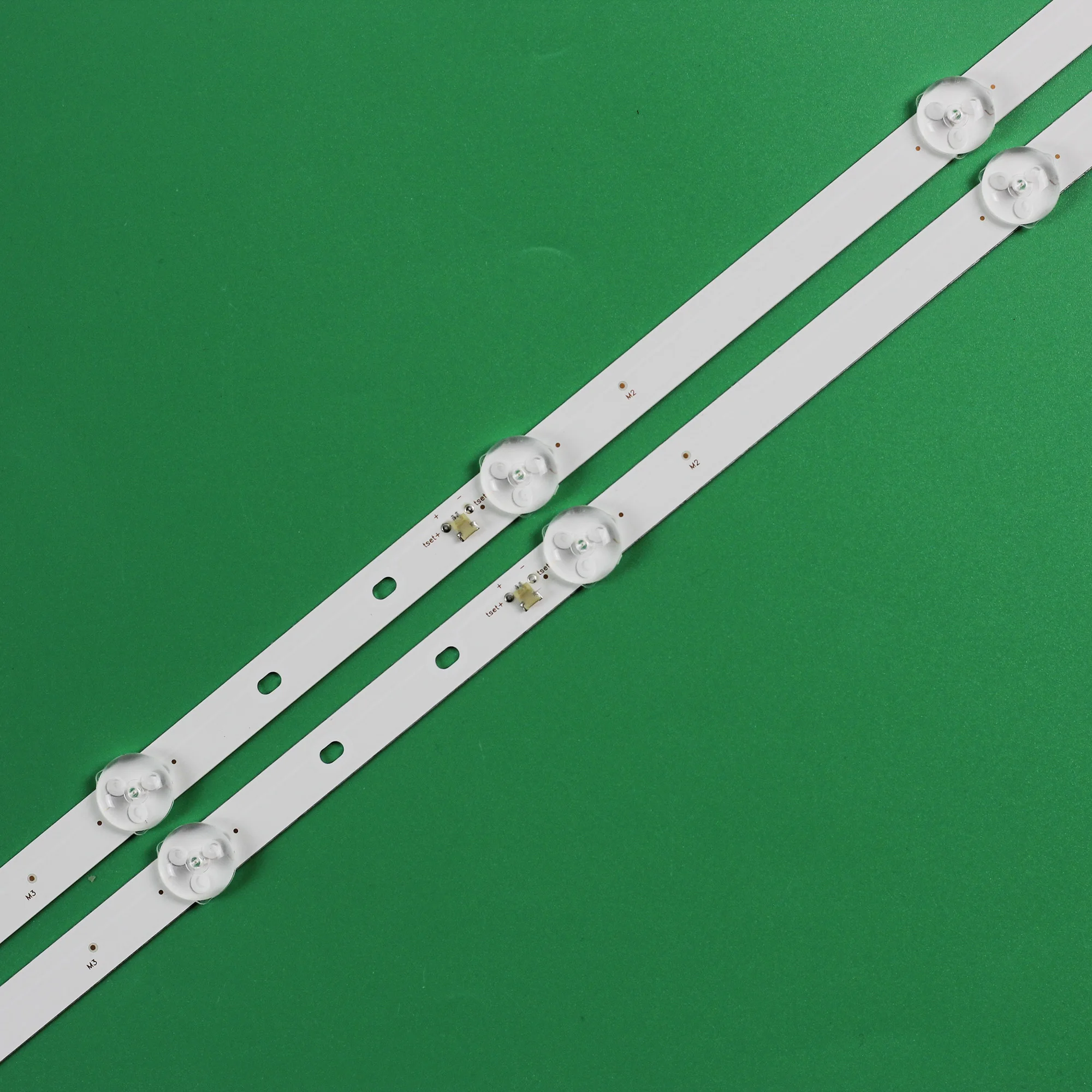 575MM 2PCS LED Strips SJ.CX.D3200601-3030HS-M for 32 TV RCA RTV32Z2SM BBK 32LEM-1027/TS2C DJTV321 H32D7000E HTV-LED32HD101T2