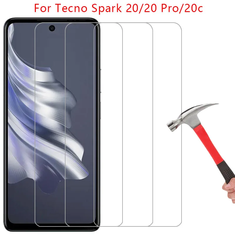 Защита экрана для tecno spark 20 pro 4g 5g 20c защитное закаленное стекло на технологию spark20