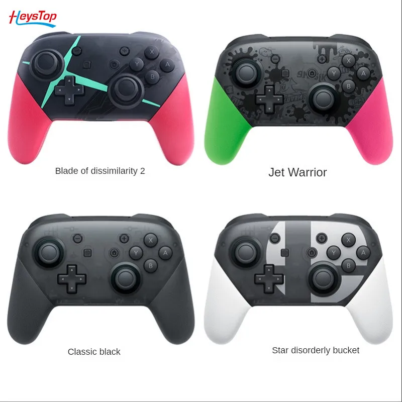 

HEYSTOP Bluetooth-compatible Gamepad for Nintendo Switch Pro Wireless Controller For NS Switch Video Game USB joystick Control
