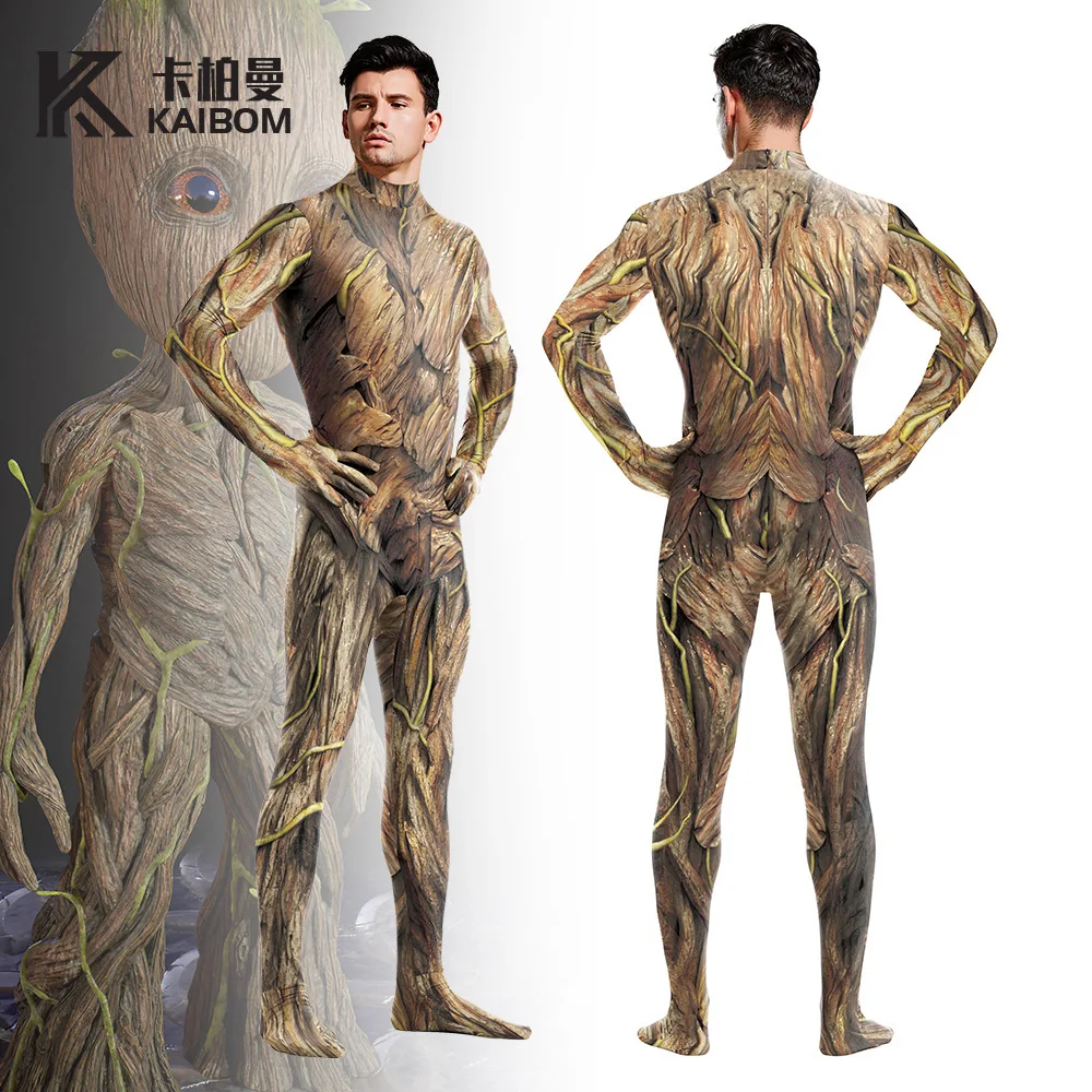 Костюм для косплея грута из фильма стражи Галактики комбинезон выступления на