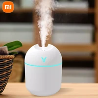 xiaomi 250ml mini air humidifier purifier car usb aroma essential oil diffuser ultrasonic mist maker humidifiers with led light