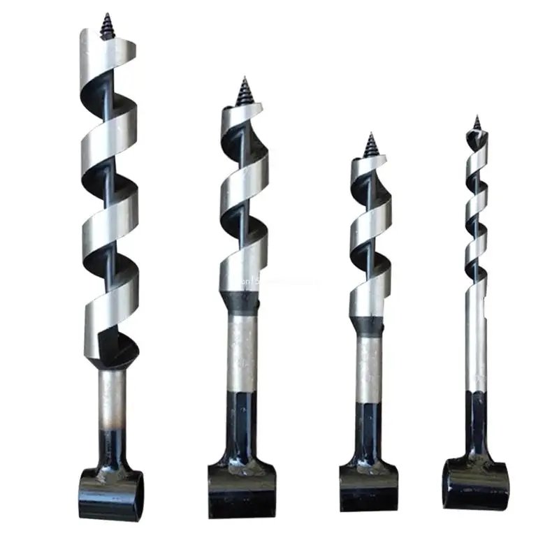 

Износостойкий шнековый набор 10/20/25/30 мм 65 # Высокоуглеродистая сталь для соковки деревьев ручная дрель для деревообработки Прямая поставка