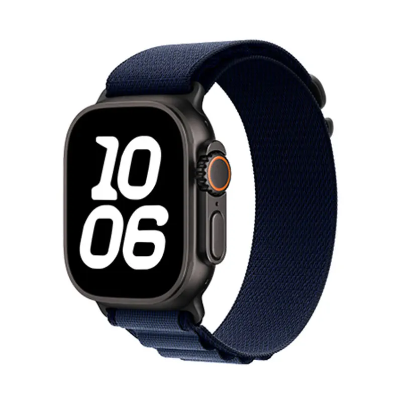 Фото Оригинальный ремешок для часов Apple Alpine Loop Спортивный ремешок для часов для ultra 2 серии 9 10 42 мм 44 мм 45 мм 46 мм 49 мм 44 45 46 49 мм Браслет №2