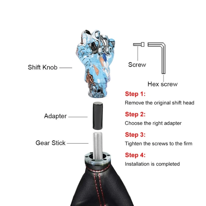 094D Универсальная ручная ручка переключения передач в форме кулака для