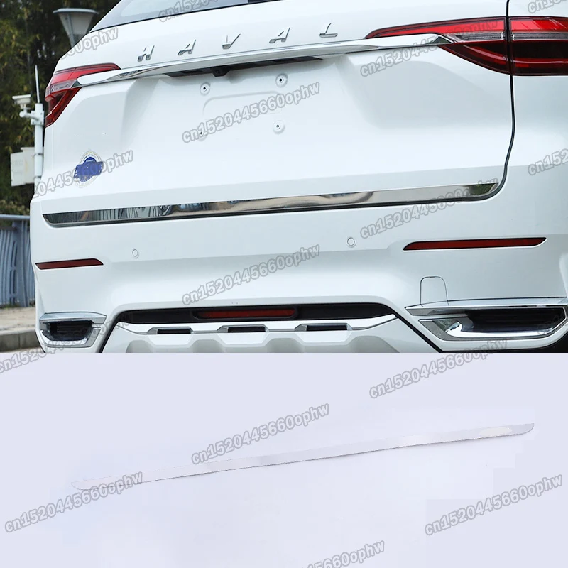 

Блестящие Серебряные украшения для задней двери автомобиля haval F7 F7X, аксессуары, хромированные 2018 2019 2020 2021 2022 задние дверные ворота
