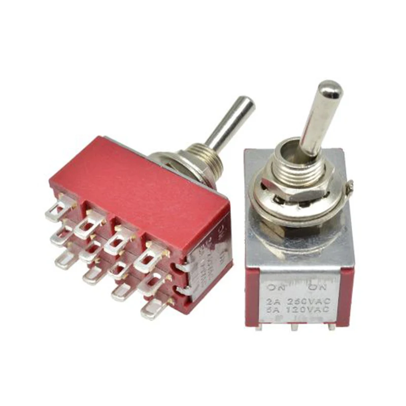 

Gaqqee 5 шт. тумблер однополюсный SPDT ON-ON 120В 6А