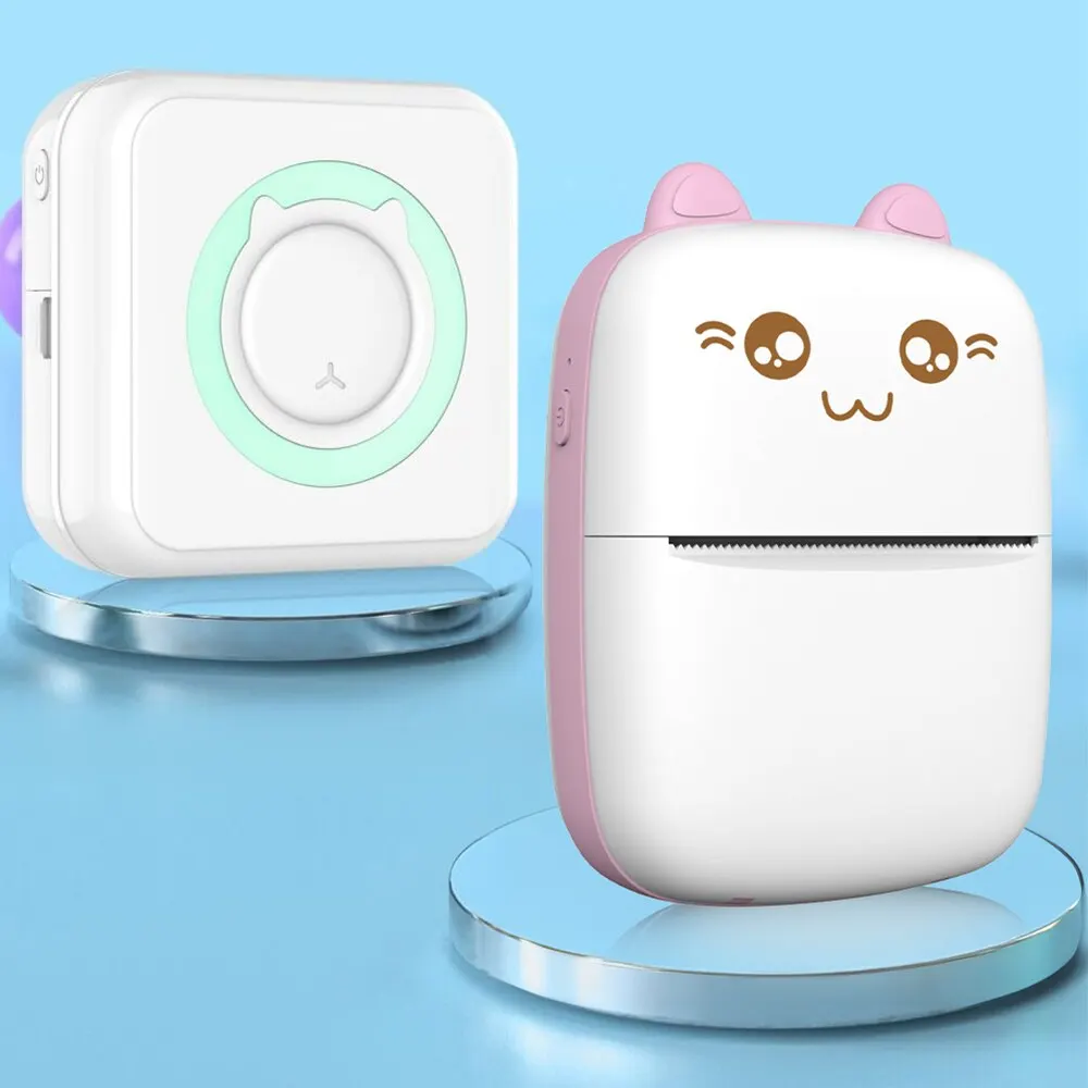 Беспроводная самоклеящаяся мини-печать, Bluetooth, 200dpi | AliExpress