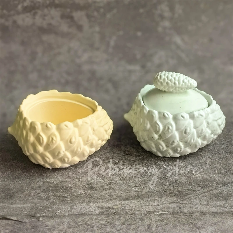 Силиконовая банка для хранения в виде Санта-Клауса Рождественская коробка