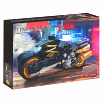new 1388pcs technical fantasy motorcycle 10248 fast speed city game car model idea building blocks brick toys boy christmas gift
