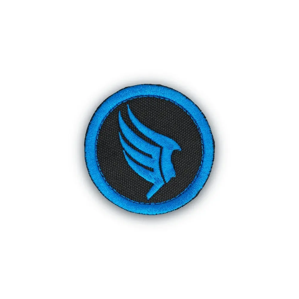 Шеврон нашивка патч &quotMass Effect Paragon (Герой)&quot на липучке D-60мм |