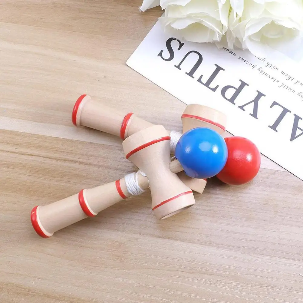 

Safety Toy Bamboo Kendama Best Wooden Toys Kids Stress Ball Education Toys For Children Outdoor Fun Sport Toy J3o5