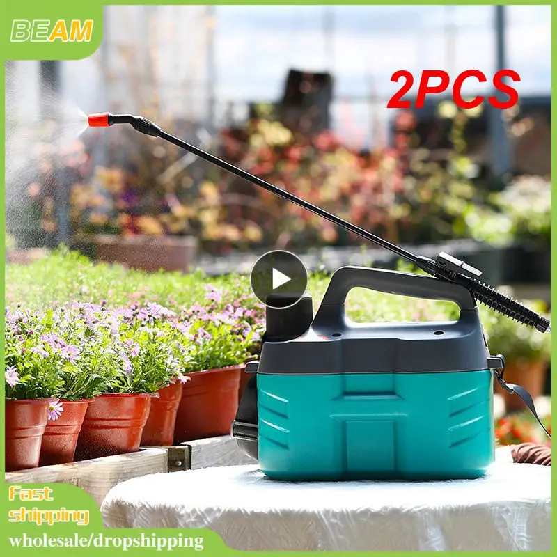 

2PCS Electric Sprayer Sprinkler Agriculture Nozzle Atomizing Watering Can Rechargeable Water Sprayers Garden Watering Irrigation