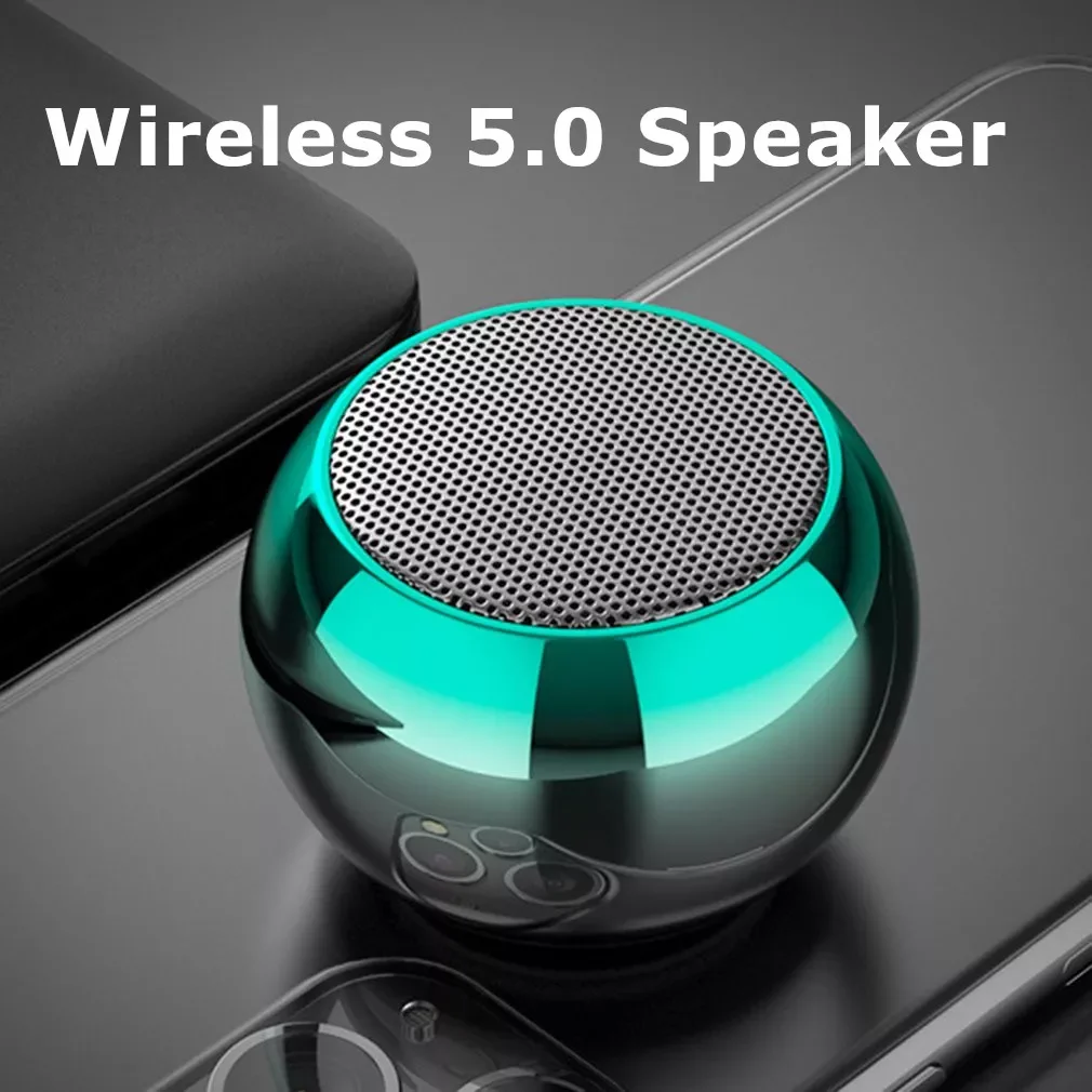 

altavoz bluetooth Metal Bluetooth Speaker TWS Portable Wireless Outdoor Stereo Speaker Subwoofer Gift Small Steel Cannon