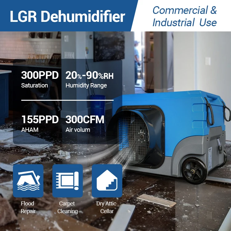 Коммерческий класс 155 пинтов LGR Technology реставрация повреждений воды осушительная