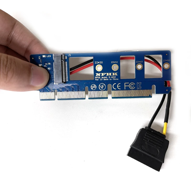 

Адаптер M Key M.2 NVME AHCI SSD к PCI-E PCI Express 3,0 16x x4
