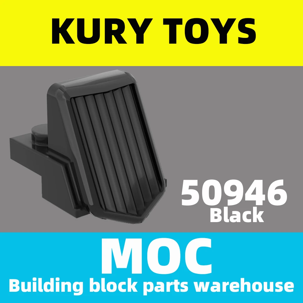 Kury Toys DIY MOC для 50946 100 шт. строительных блоков для автомобиля, решетка радиатора 1x2x2 2/3 наклонная