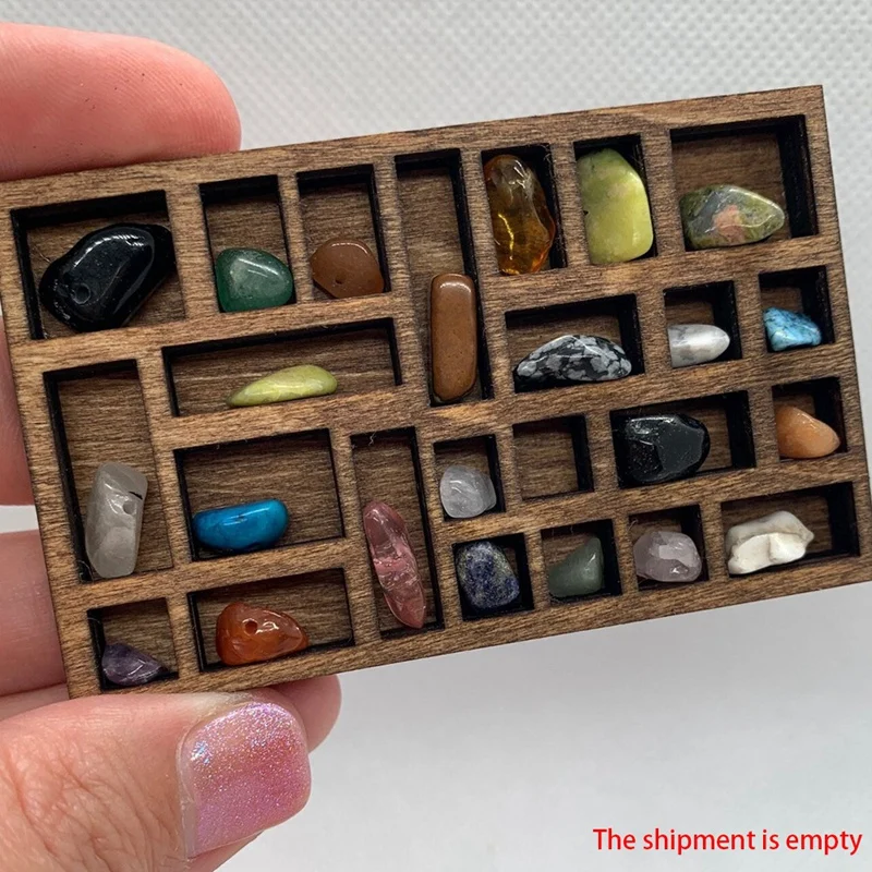 

1:12 Miniature Trinket Shelf Miniature Crystal Shelf Dollhouse Miniature Decor Printers Tray Miniature Durable Easy Install