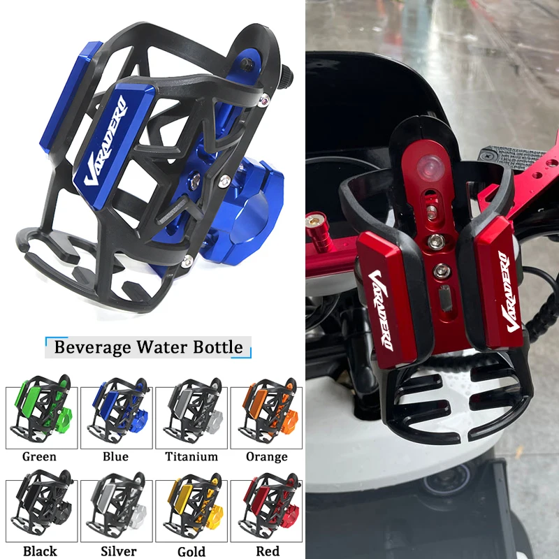 

For HONDA Varadero XL1000 XL125 XL 1000 125 V 1000V 125V New Beverage Water Bottle Drink Cup Holder Sdand Motorcycle Accessories
