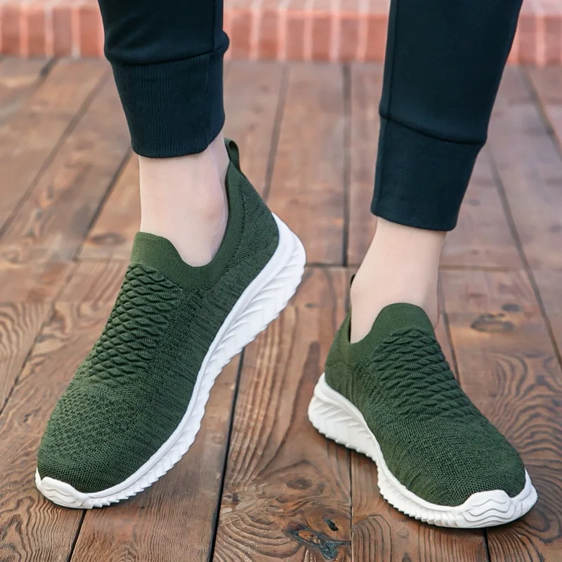 Barefoot Running Shoes Slip-On Men Women Unisex Size 35-46 Portable Mens Sneakers Breathable Mesh Sport Shoes For Jogging Couple